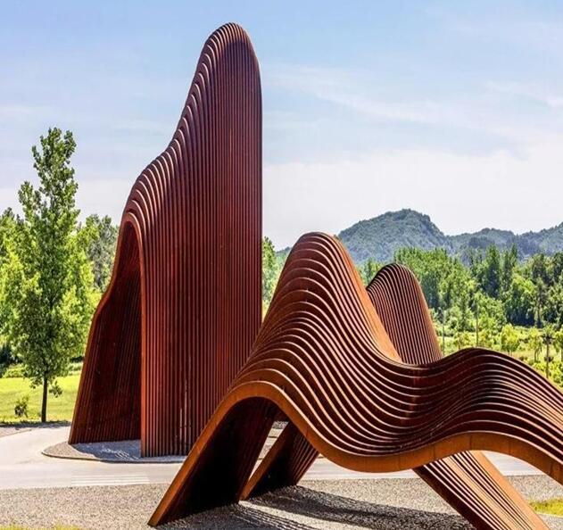 高阳锈钢板造型